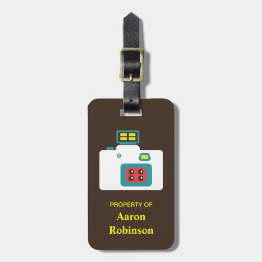 Fun Colorful Lomo Action S camera fotograaf Bagagelabel (Voorkant verticaal)