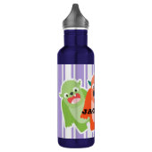 Fun Colorful Monsters Personeel Kinder Waterfles (Links)