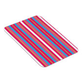 Fun Colorful Multi Stripes Magneet (Rechterzijde)