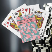 Fun Colorful Pattern Pokerkaarten