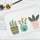 Fun Colorful Planten Cactus Theedoek<br><div class="desc">Onze keukenhanddoek bewonderd door Colorful Planten Cactus. Uitzicht onze hele reeks producten in onze Zazzle winkel.</div>