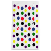 Fun Colorful Polka Dot Klein Cadeauzakje (Voorkant)