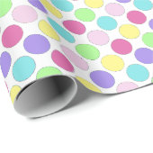 Fun Colorful Polka Dots Cadeaupapier (Rol Hoek)