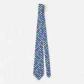 Fun Colorful Polka Dots Stropdas (Voorkant)