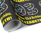 Fun Colorful Stars Pattern 93 Cadeaupapier (Rol Hoek)