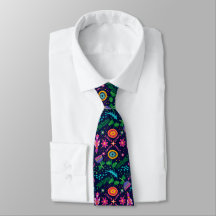 Fun Colorful Stylized Floral