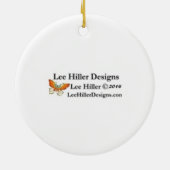 Fun Colorful Thanksgiving Turkeys Keramisch Ornament (Achterkant)