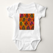 Fun Colorful Thanksgiving Turkeys Romper (Voorkant)