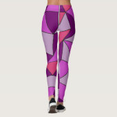 Fun Colorful Yoga Leggings (Achterkant)
