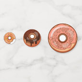 Fun Colorful Yummy Donut Party Confetti (Voorkanten)