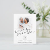 Fun Come For Booze Foto's Sla de datum op Aankondi Aankondigingskaart (Staand voorkant)