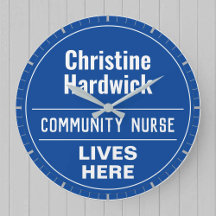 Fun Community Nurse Wall Plaque Style