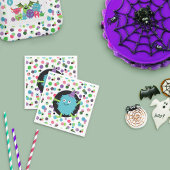 Fun Confetti Monster Mash Birthday Party Servet