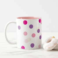 FUN CONFETTI SPOTS leuke leuke retro paarse roze g