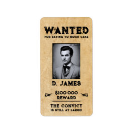  Fun Convict Reward Gezocht Sticker