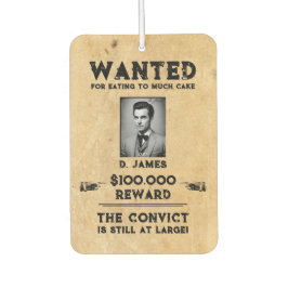 Fun Convict Reward Gezocht Verjaardagsfeest Luchtverfrisser