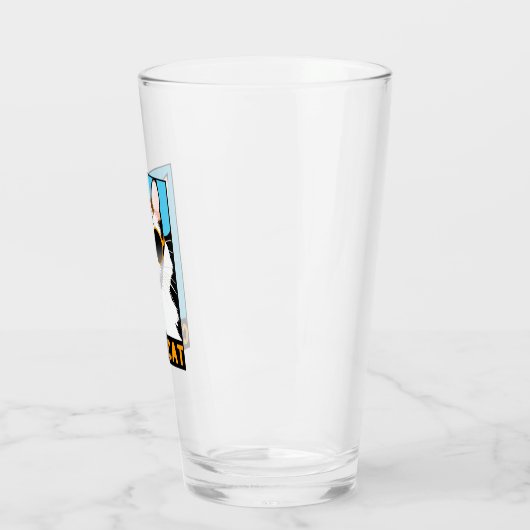 Fun Cool Cat Glas (Links)