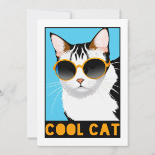 Fun Cool Cat Kaart