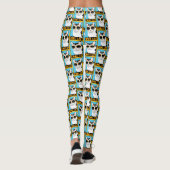 Fun Cool Cat Leggings (Achterkant)