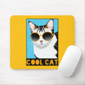 Fun Cool Cat Muismat (Met muis)
