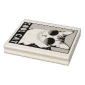 Fun Cool Cat Rubberstempel (Stempel)