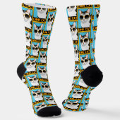 Fun Cool Cat Sokken (Gebogen)