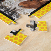 Fun Cool Cousin Modern Comic Book Photo Collage Legpuzzel (Zijkant)