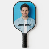 Fun Cool Design (creëer, maak) Uw eigen foto Pickleball Paddle (Voorkant)
