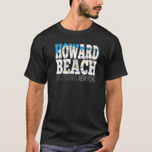 Fun Cool Howard Beach Queens New York met metro T-shirt