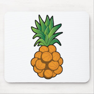 Fun Cool Sketll Ananas Design - Grafische kunst -  Muismat