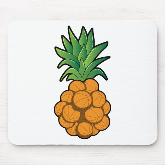 Fun Cool Sketll Ananas Design - Grafische kunst -  Muismat (Voorkant)