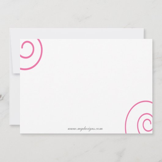 Fun Corporate Party Invitation Kaart (Achterkant)