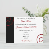 Fun Corporate Party Invitation Kaart (Staand voorkant)