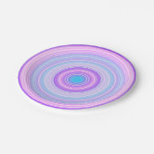 Fun Cotton Snoep Colour Party Papieren Bordje (Gekanteld)