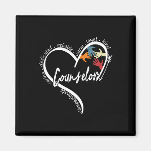 Fun Counselor Graphic T - shirts Topjes terug naar Magneet