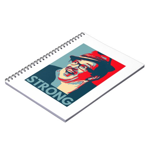 Fun Count Arthur Strong spiraal notitieboek (Linkerzijde)