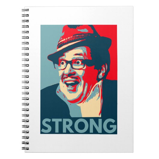 Fun Count Arthur Strong spiraal notitieboek (Voorkant)