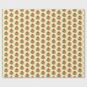 Fun Country kip betegeld feest Cadeaupapier (Vlak)