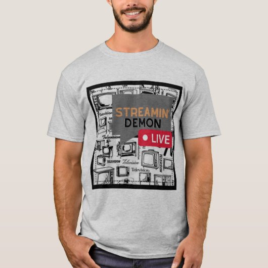 Fun Couples Binge Watchers Retro TV T-shirt (Voorkant)