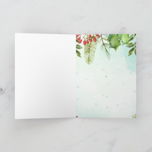 Fun Cousin kerst Lucky Gnome Card Kaart (Binnen)