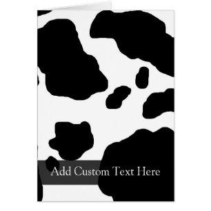 Fun Cow Print op maat gemaakt