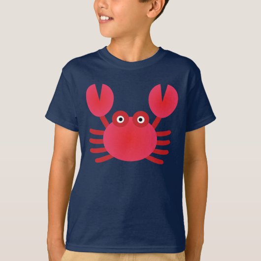 Fun Crab T-shirt (Voorkant)