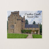 Fun Crathes Castle Scottish Burnett Clan Landschap Legpuzzel (Horizontaal)