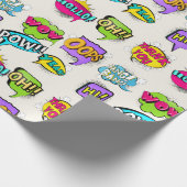 Fun Crazy Quotes Humor Cadeaupapier (Hoek)