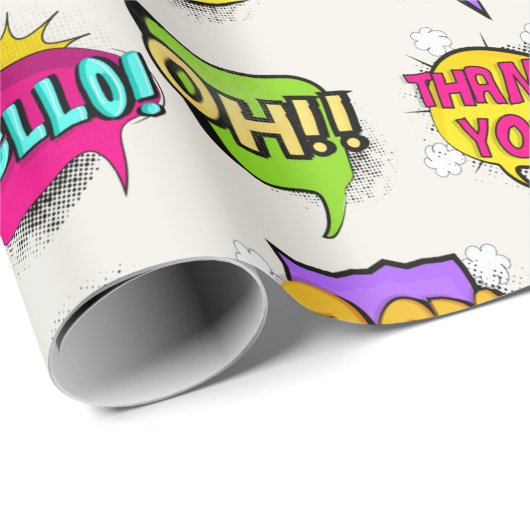 Fun Crazy Quotes Humor Cadeaupapier (Rol Hoek)