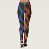 Fun Criss Cross Happy Rainbow Leggings (Achterkant)