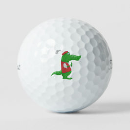 Fun Crocodile Golf Balls Golfballen