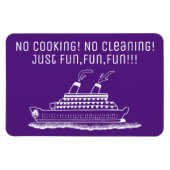 Fun Cruise Ship Cabin Stateroom door Marker Funny Magneet (Horizontaal)