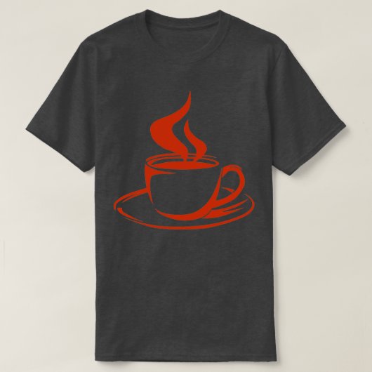 Fun Cup Koffee Caffeine Drinker Barista Beverag T-shirt (Design voorkant)