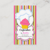Fun Cupcake & Baker's Pet Visitekaartjes (Voorkant)